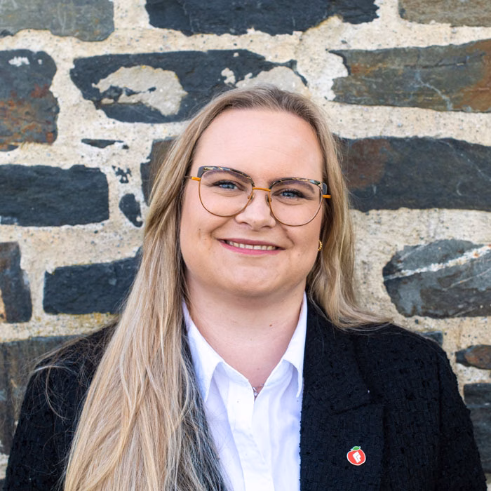 Silje Karin Teig Portrettfoto. Foto.